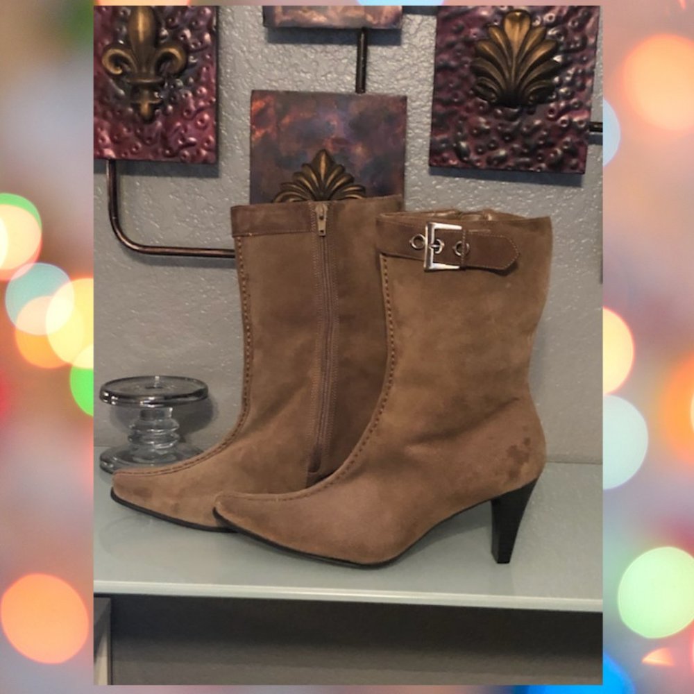 Suede Boots